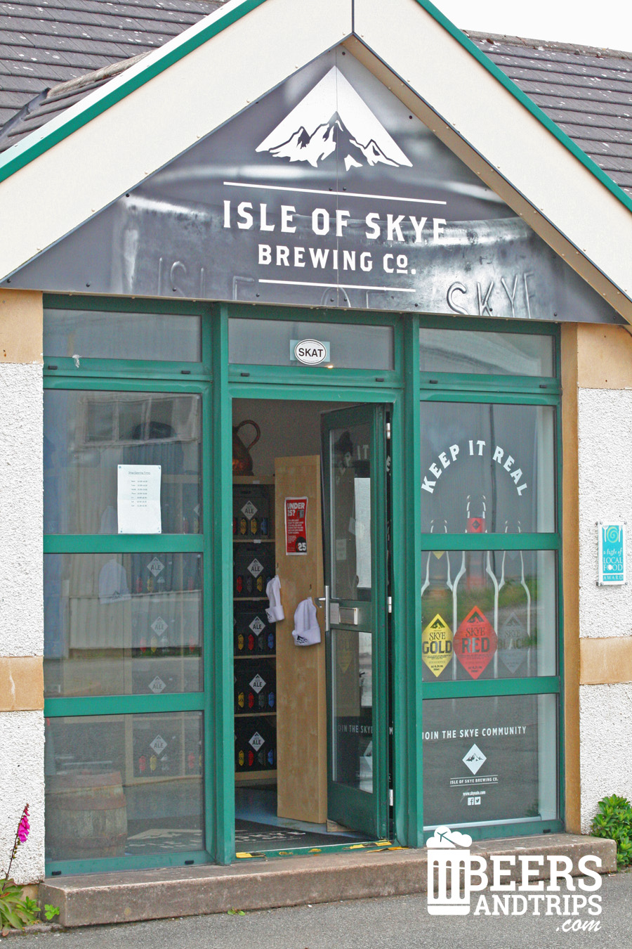 Tienda donde se pueden comprar las cervezas de The Isle of Skye Brewing