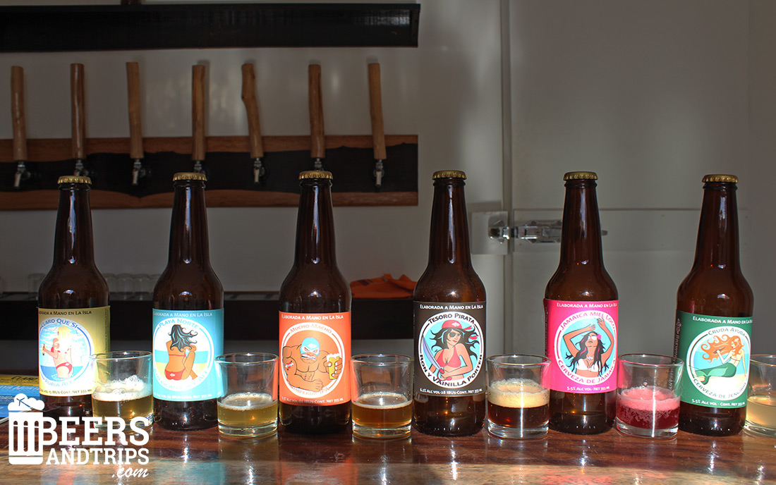 Isla Brewing Company. Cervezas artesanas en Isla Mujeres