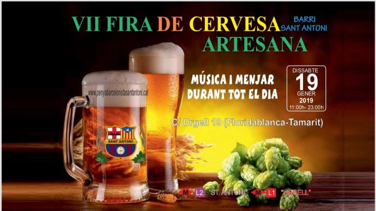 Feria de la Cerveza artesana de Sant'Antoni 2019