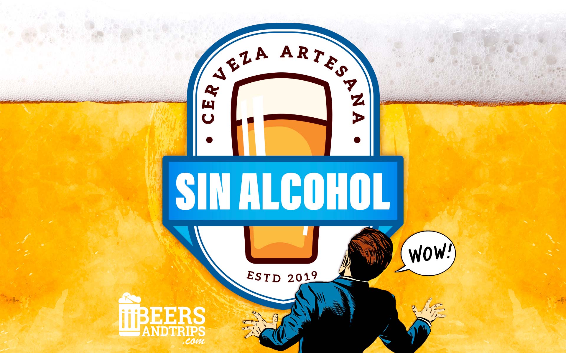 Cervezas artesanas sin alcohol en España