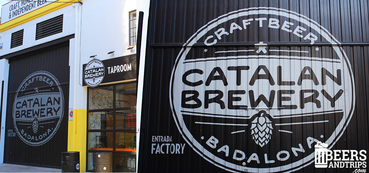 Taproom y fábrica de Catalan Brewery en Badalona