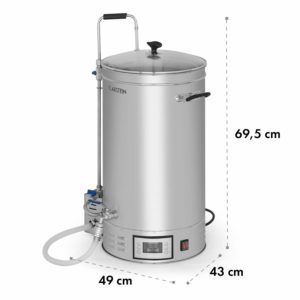 Fermentador casero  - Caldera de Maceración Klarstein Brauheld 35L