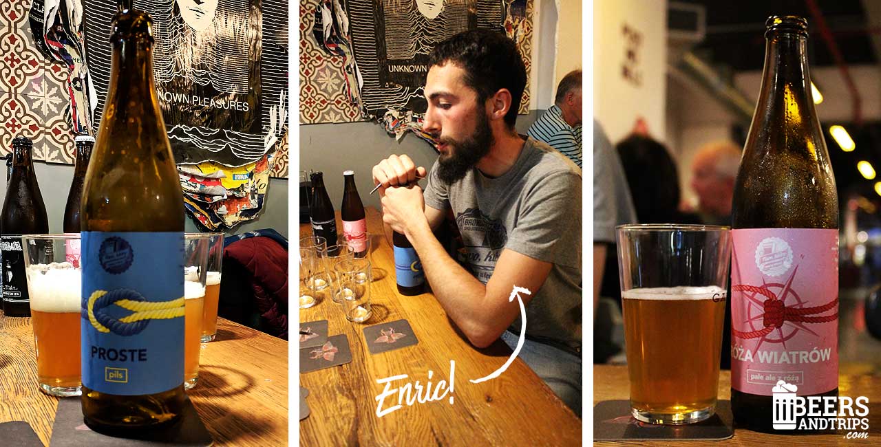 Proste Pils y Róża wiatrów Pale Ale