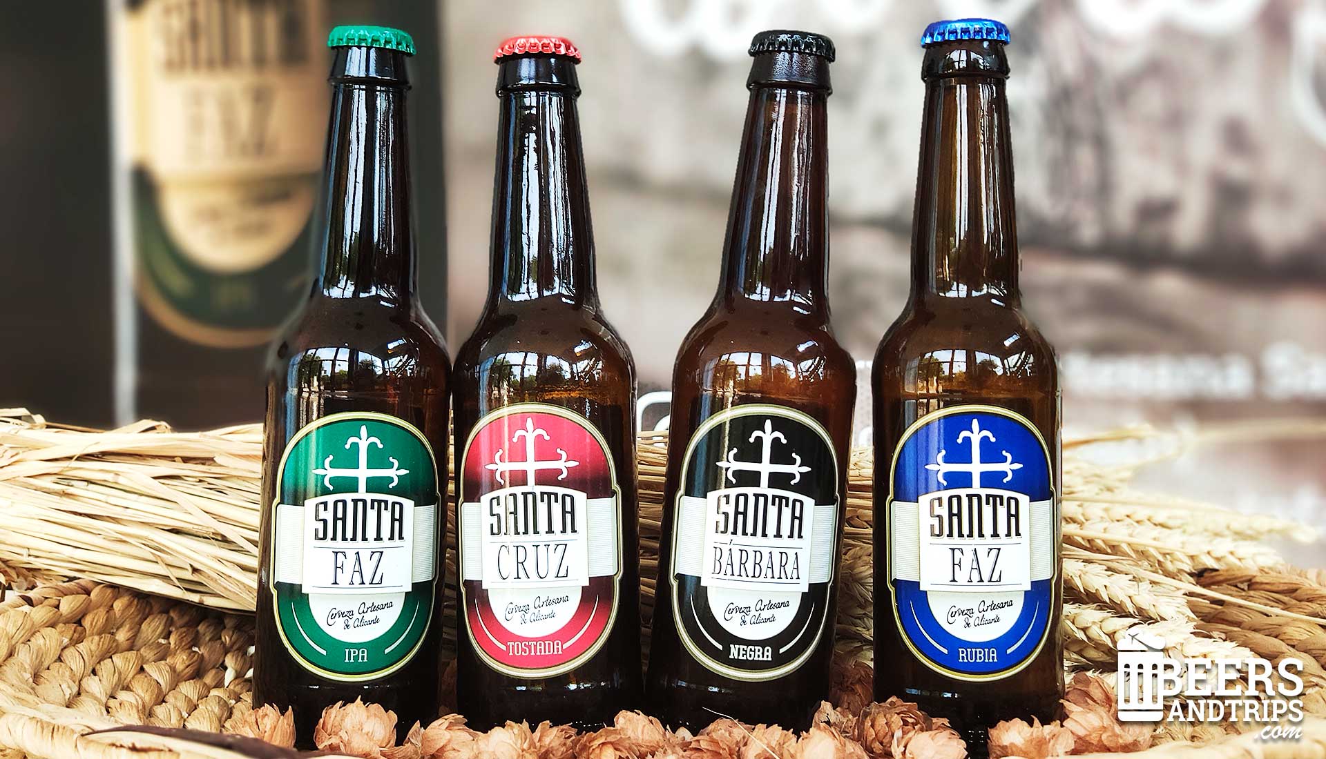 Cervezas Santa Faz: IPA, Brown Ale, Bock y Blonde Ale