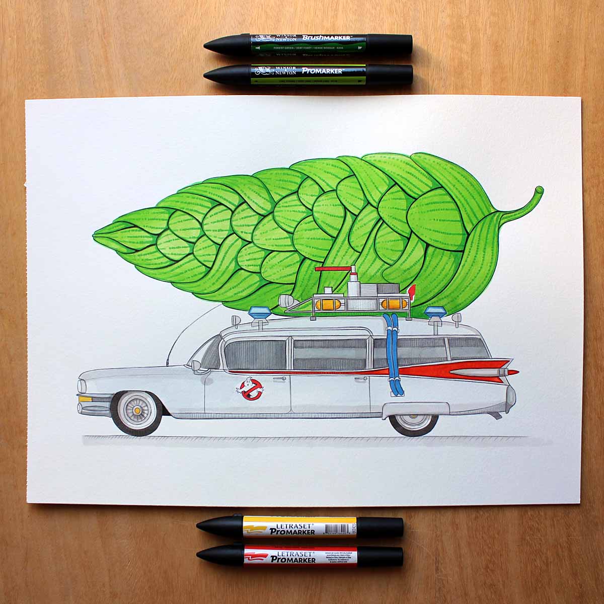 HOpBusters. Diseños de CRAFT BEER SKETCH