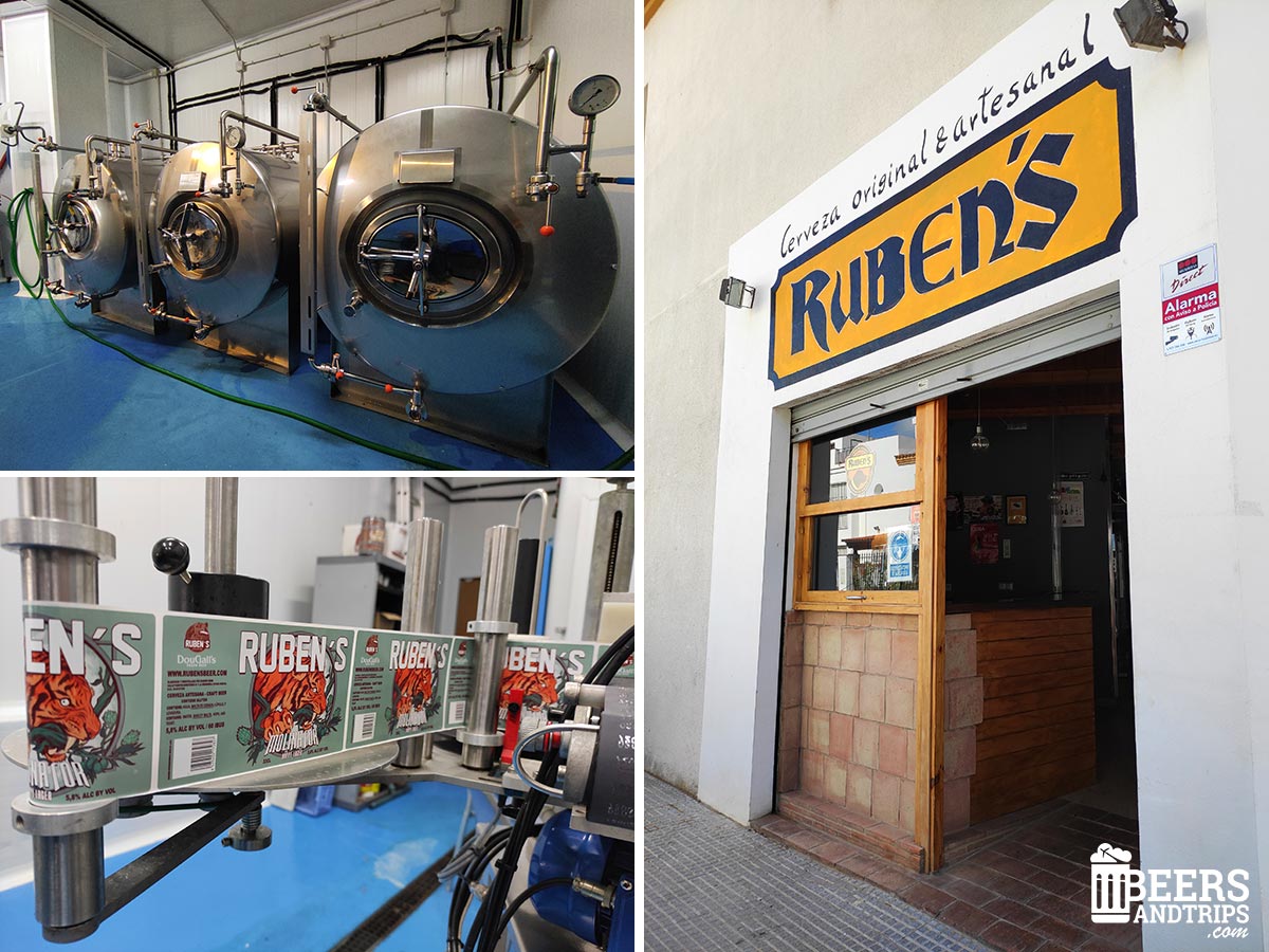 Visita a la fábrica de Ruben's Beer