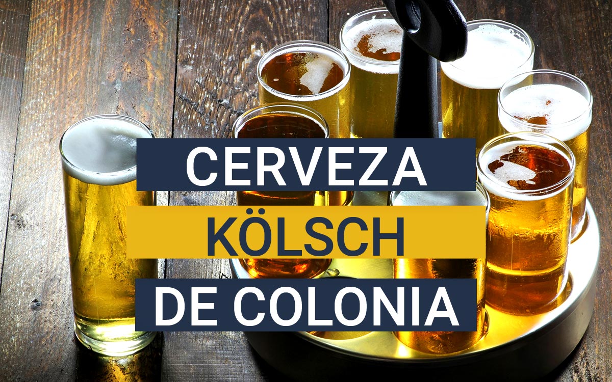 El estilo de cerveza Kölsch, genuinamente desde Colonia
