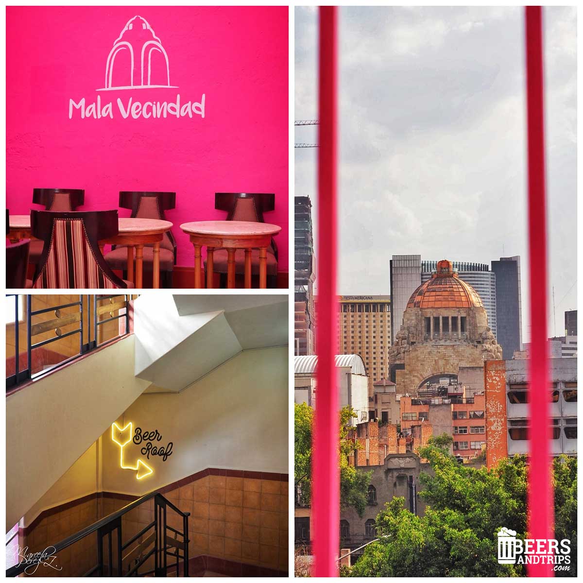 Mala Vecindad Hotel en Ciudad de México. Fotografía de Marcela Pérez