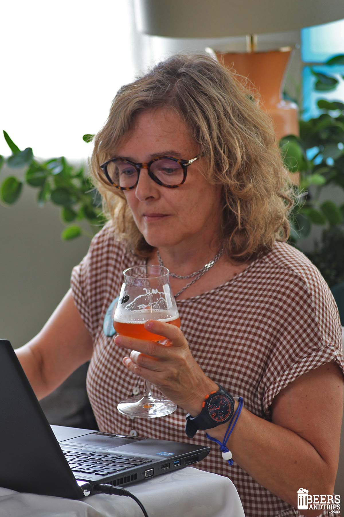 Beatriz Carvalho, beer sommelier