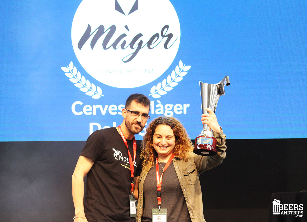 Cervezas Màger, ganador del premio a la Innovación Molina for Brewing
