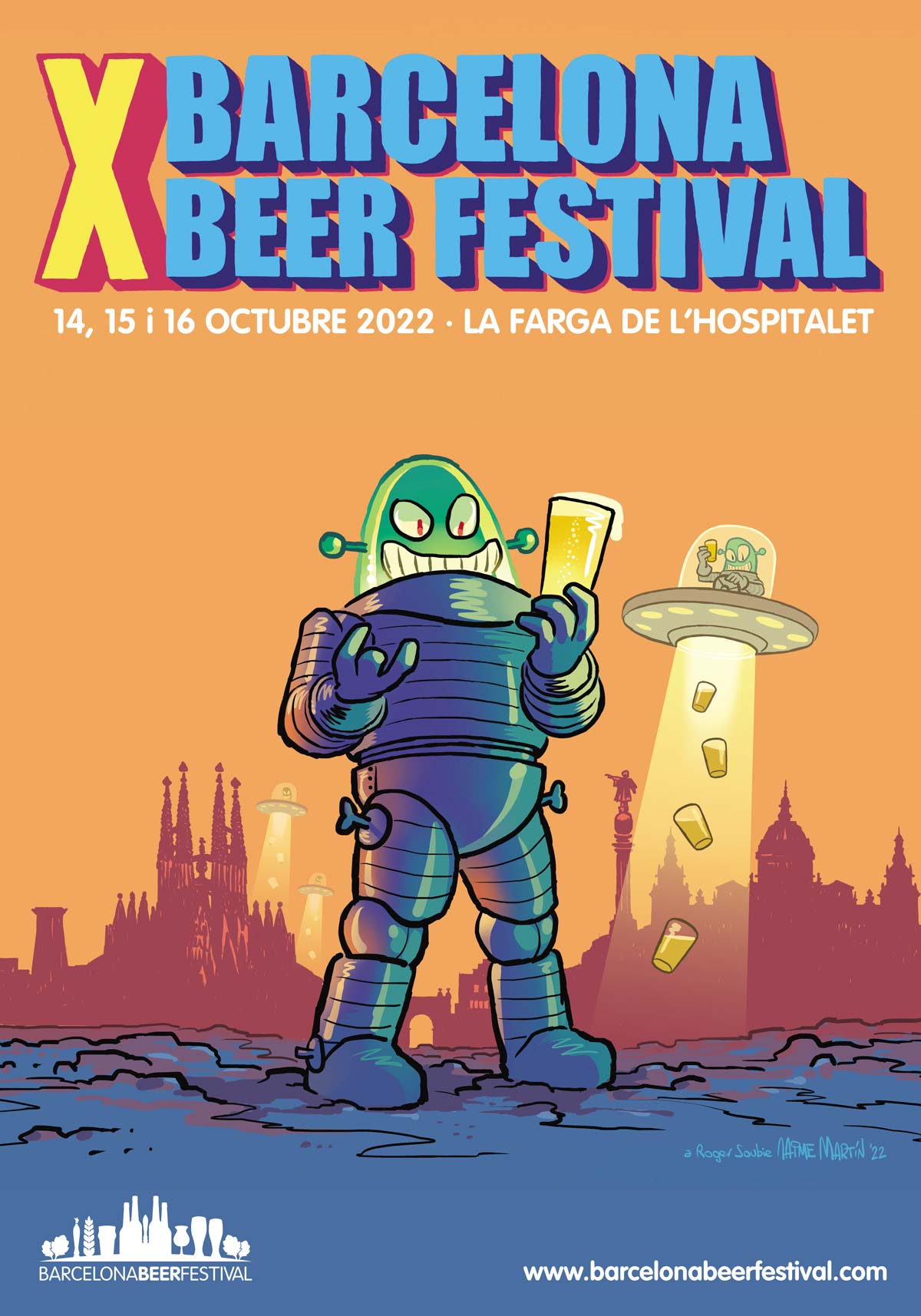 Cartel del Barcelona Beer Festival 2022