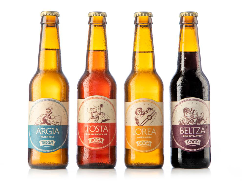 Las 4 cervezas "clásicas" de Boga Garagardoa