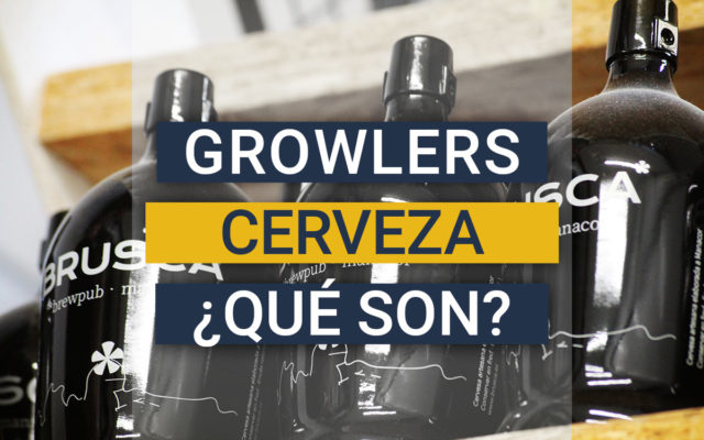 ¿Qué es un growler de cerveza artesana?