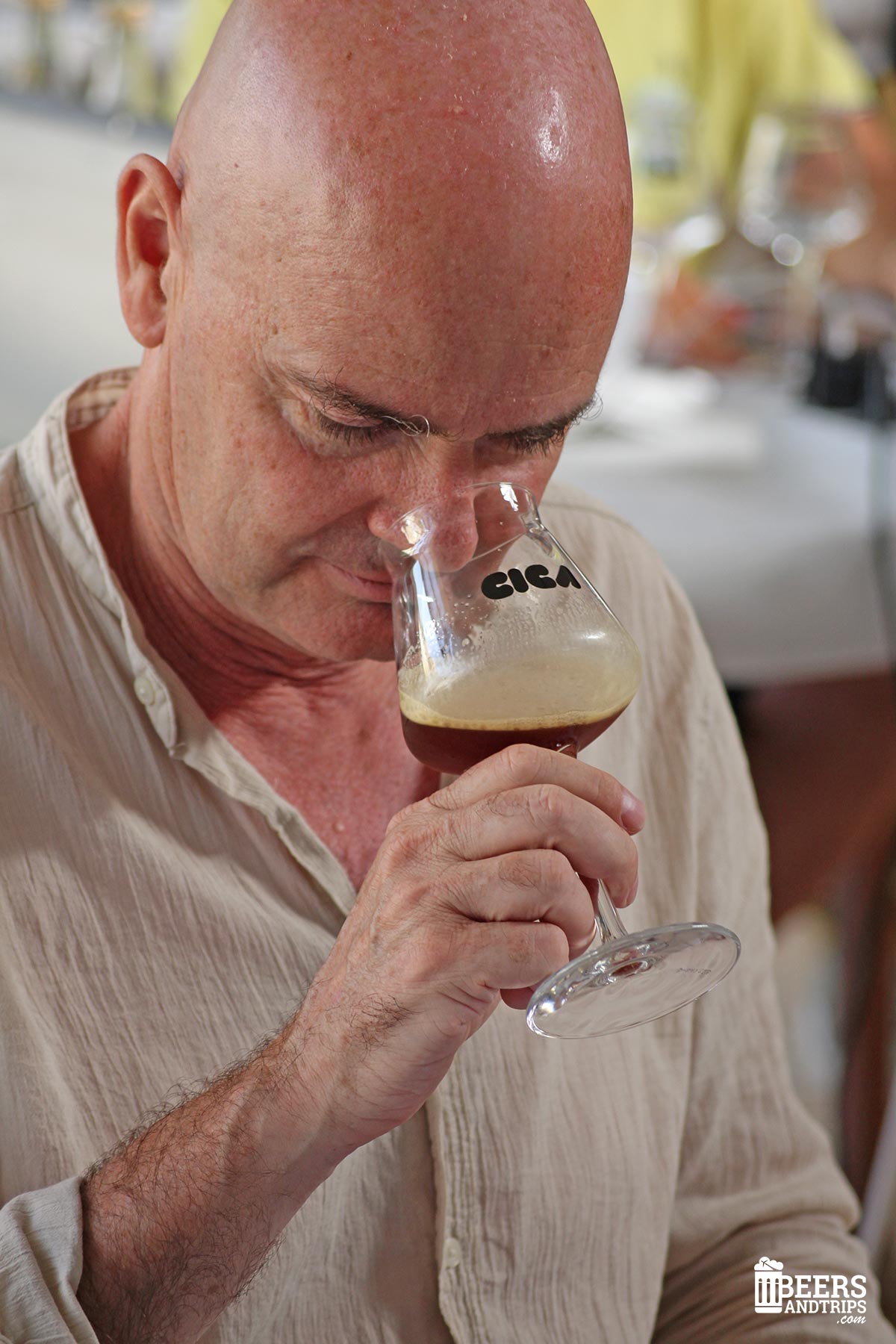 Boris de Mesones. brewer y juez cervecero