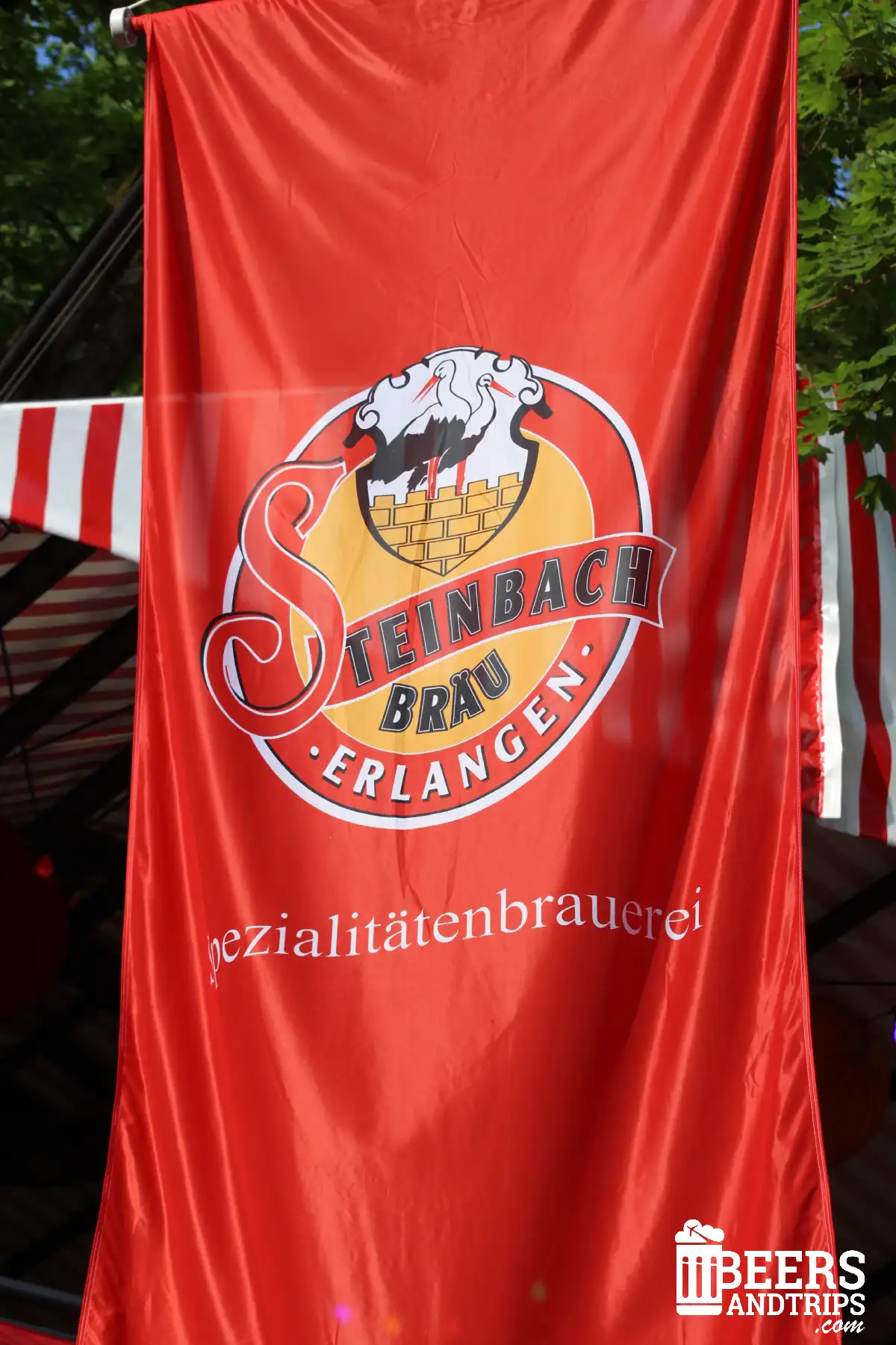SteinBach Brau, una de las 'keller' (cerveceras) de Erlangen