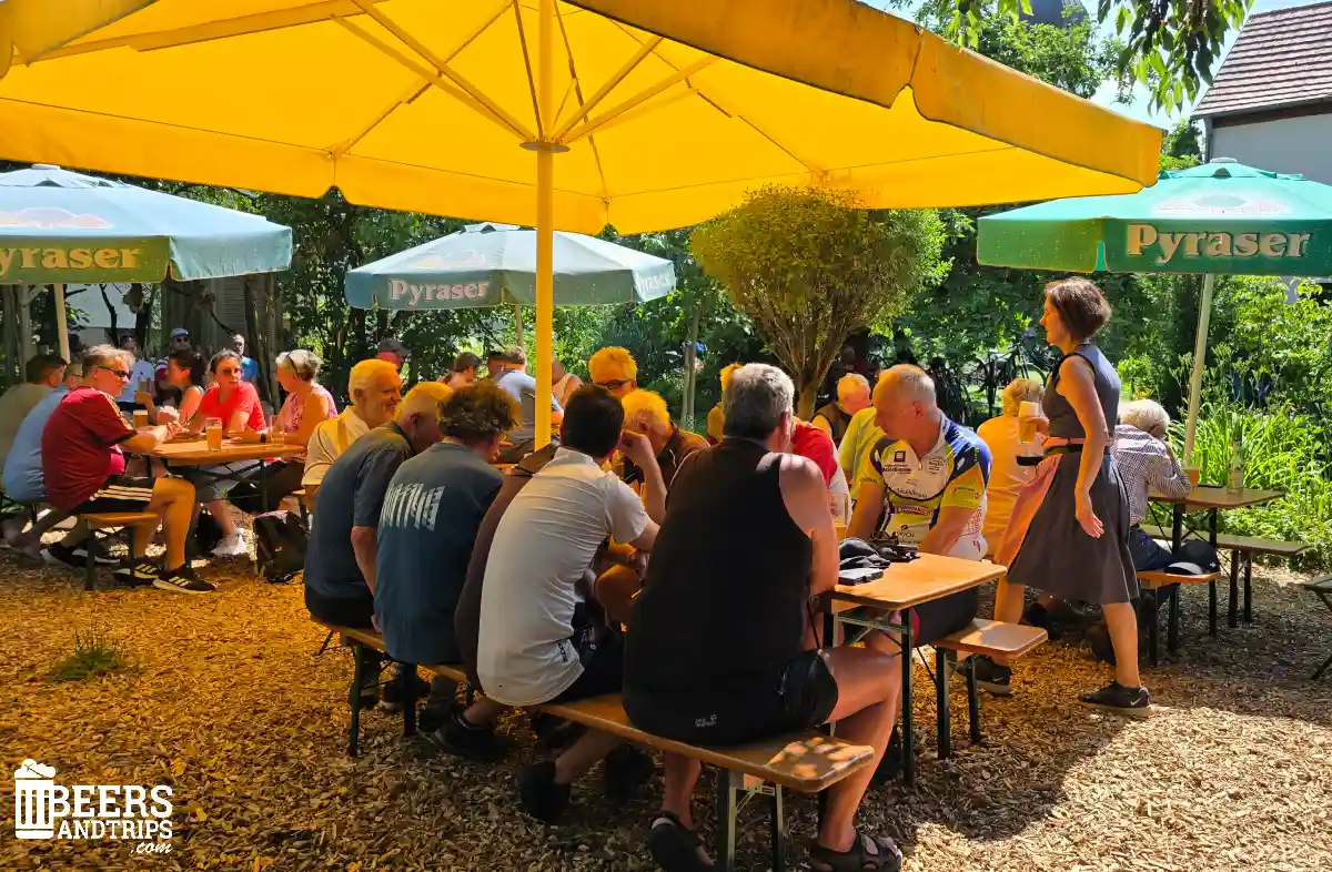 Hausbrauerei Katzerer en Sondersfeld